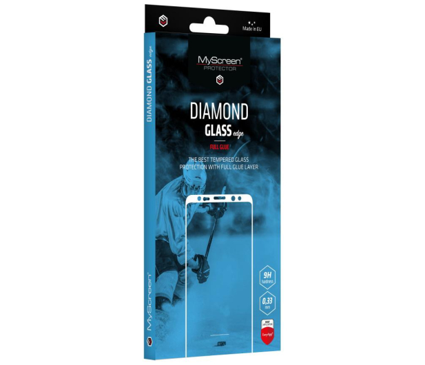 MyScreen DIAMOND GLASS edge Full Glue do Xiaomi Redmi 9 - 646198 - zdjęcie